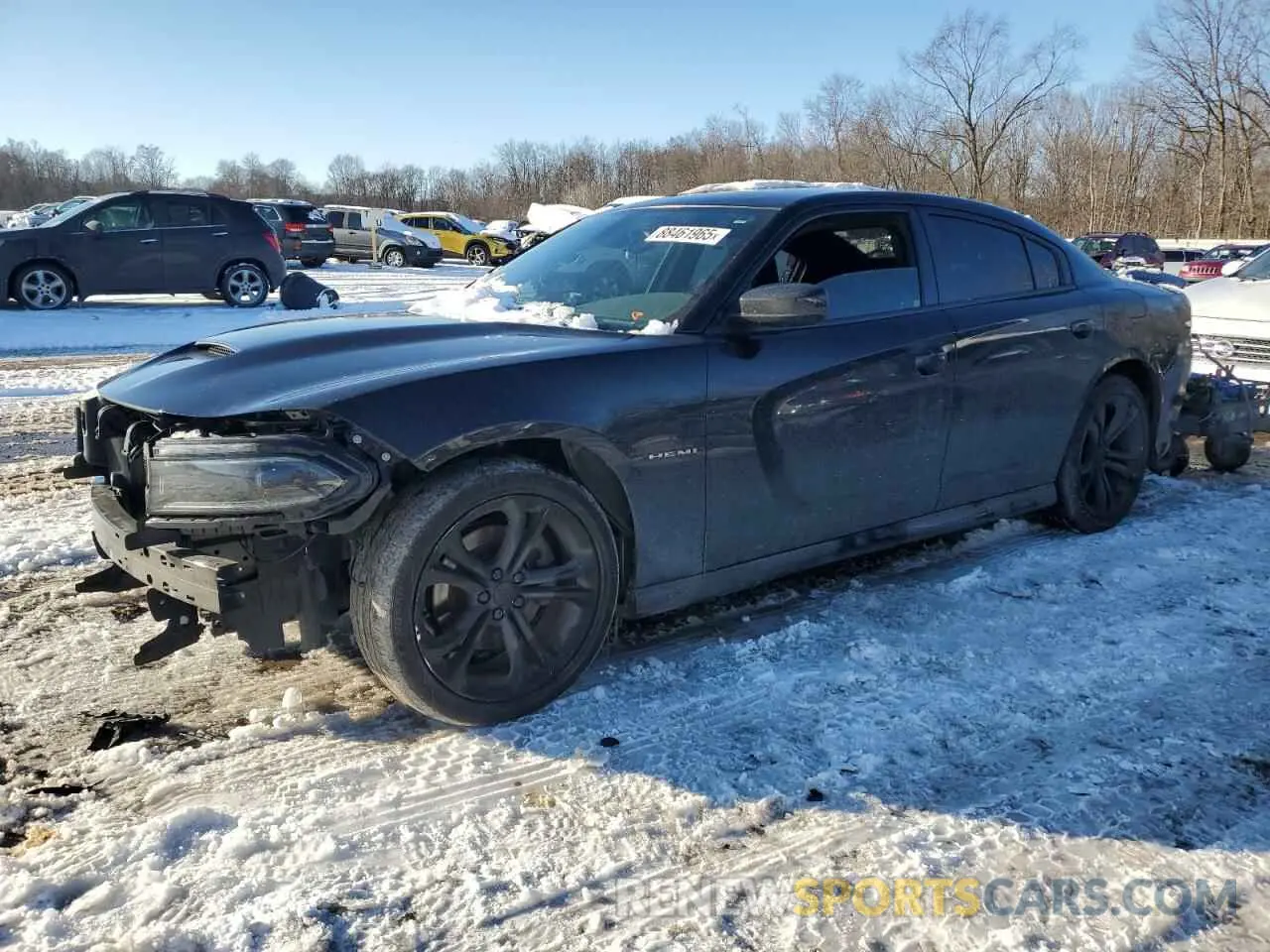 1 Photograph of a damaged car 2C3CDXCT6NH172461 DODGE CHARGER 2022