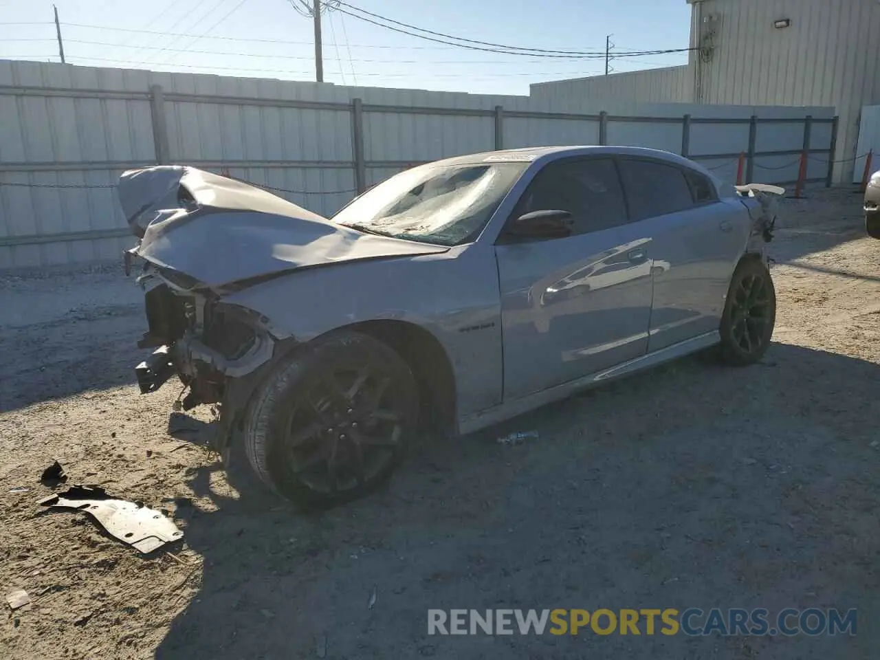 1 Photograph of a damaged car 2C3CDXCT7NH110552 DODGE CHARGER 2022