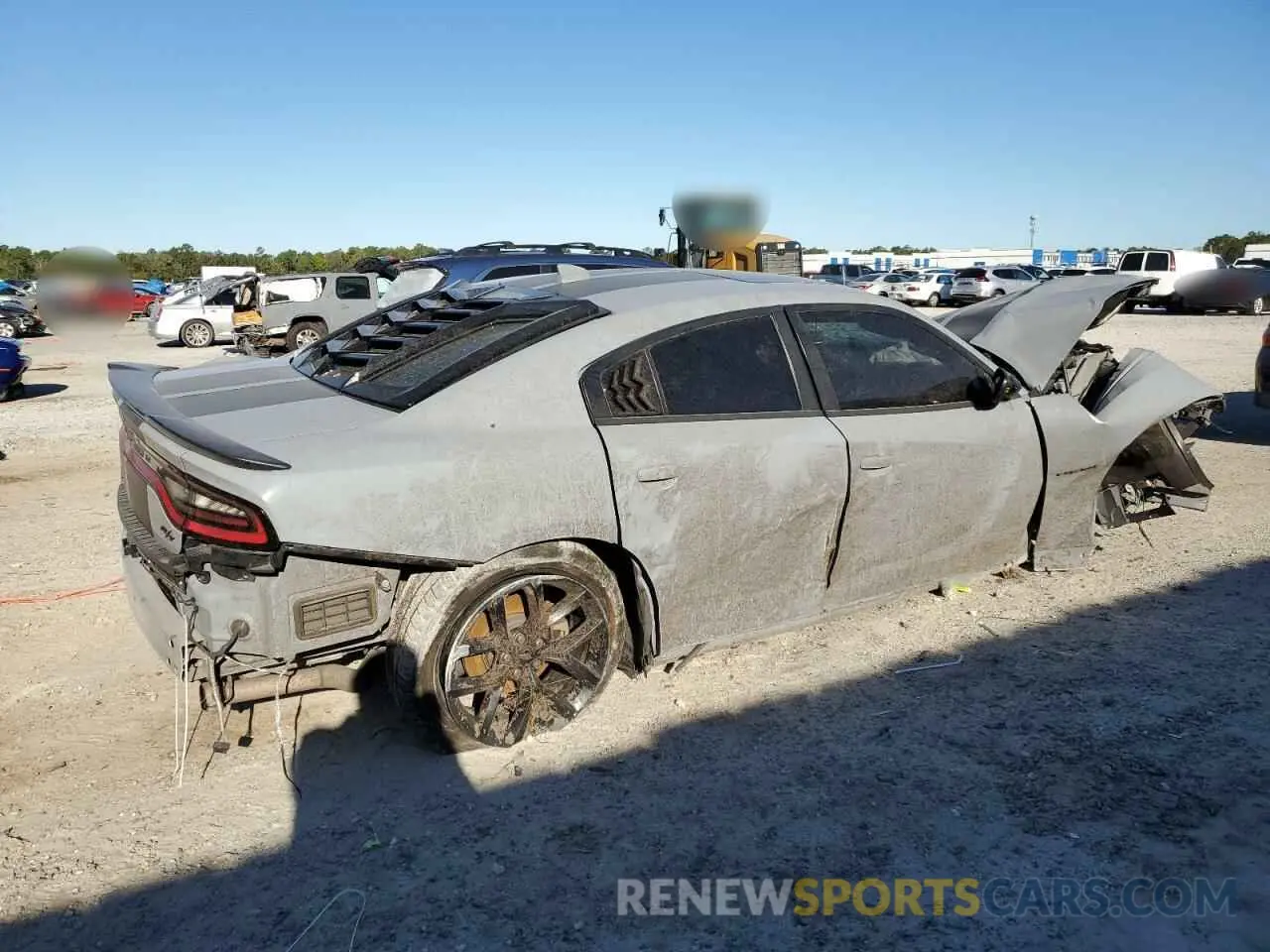 3 Photograph of a damaged car 2C3CDXCT7NH110552 DODGE CHARGER 2022