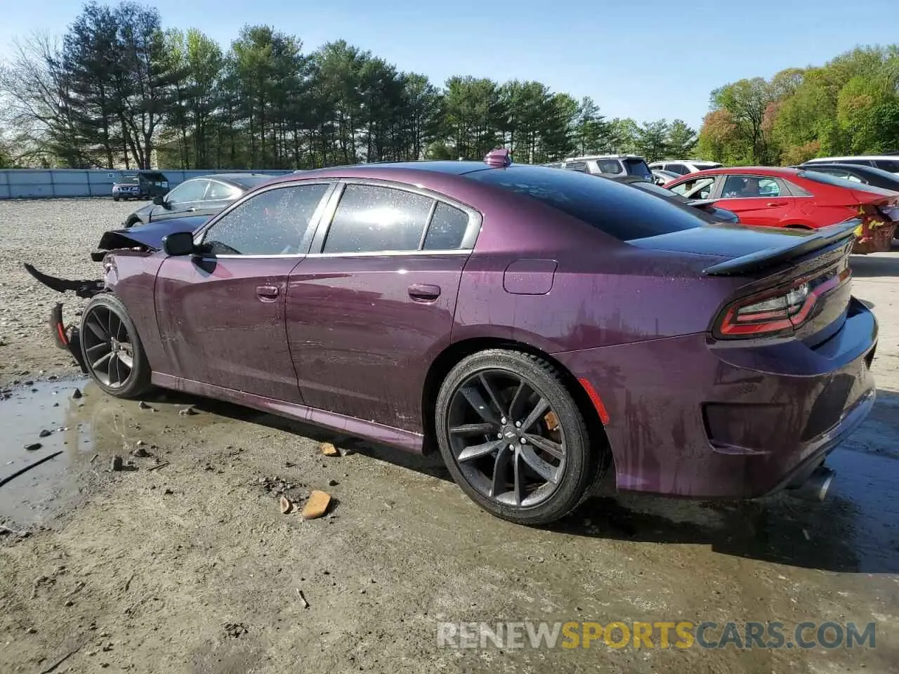 2 Photograph of a damaged car 2C3CDXCT7NH135807 DODGE CHARGER 2022