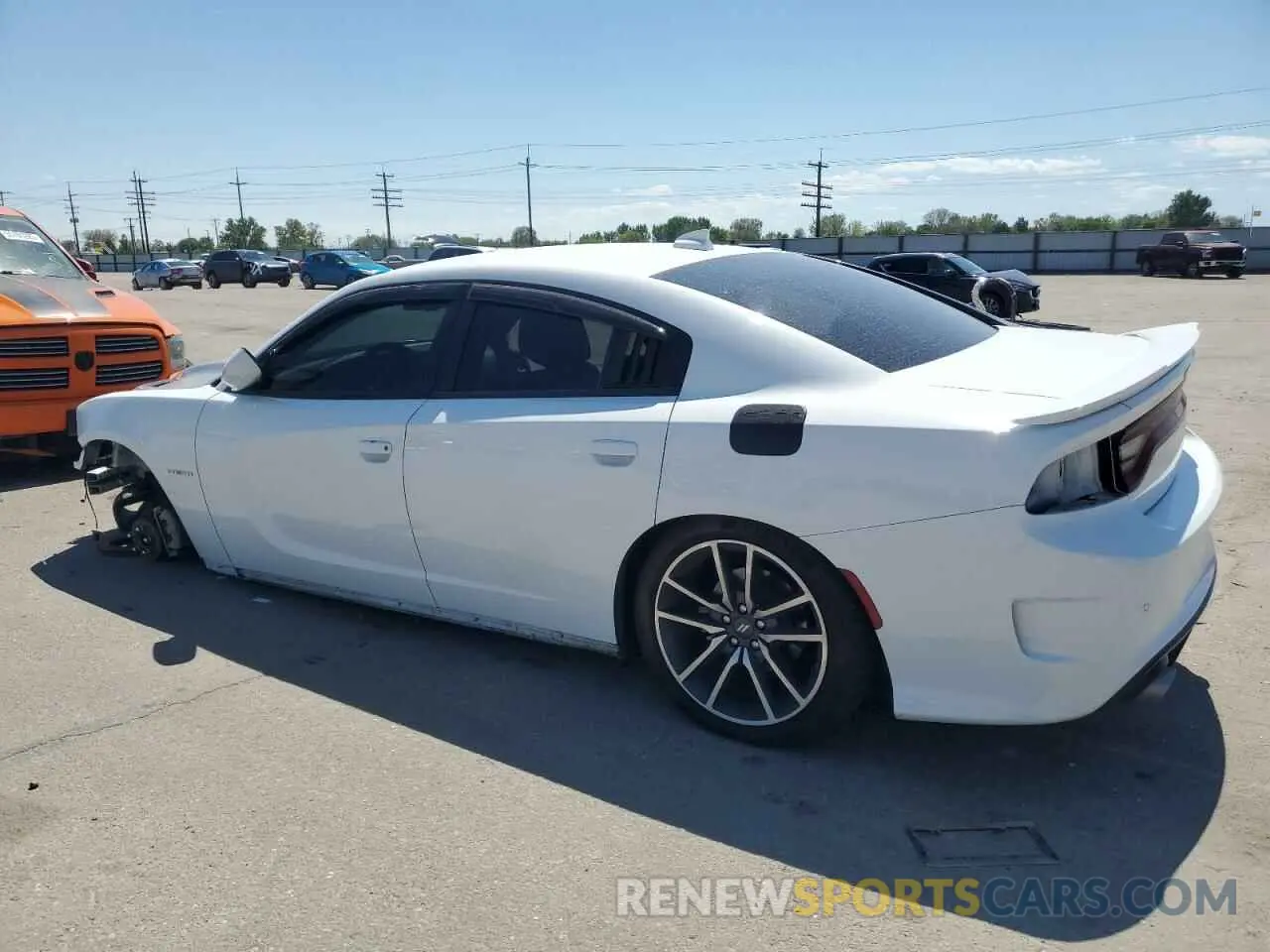 2 Фотография поврежденного автомобиля 2C3CDXCT7NH145737 DODGE CHARGER 2022