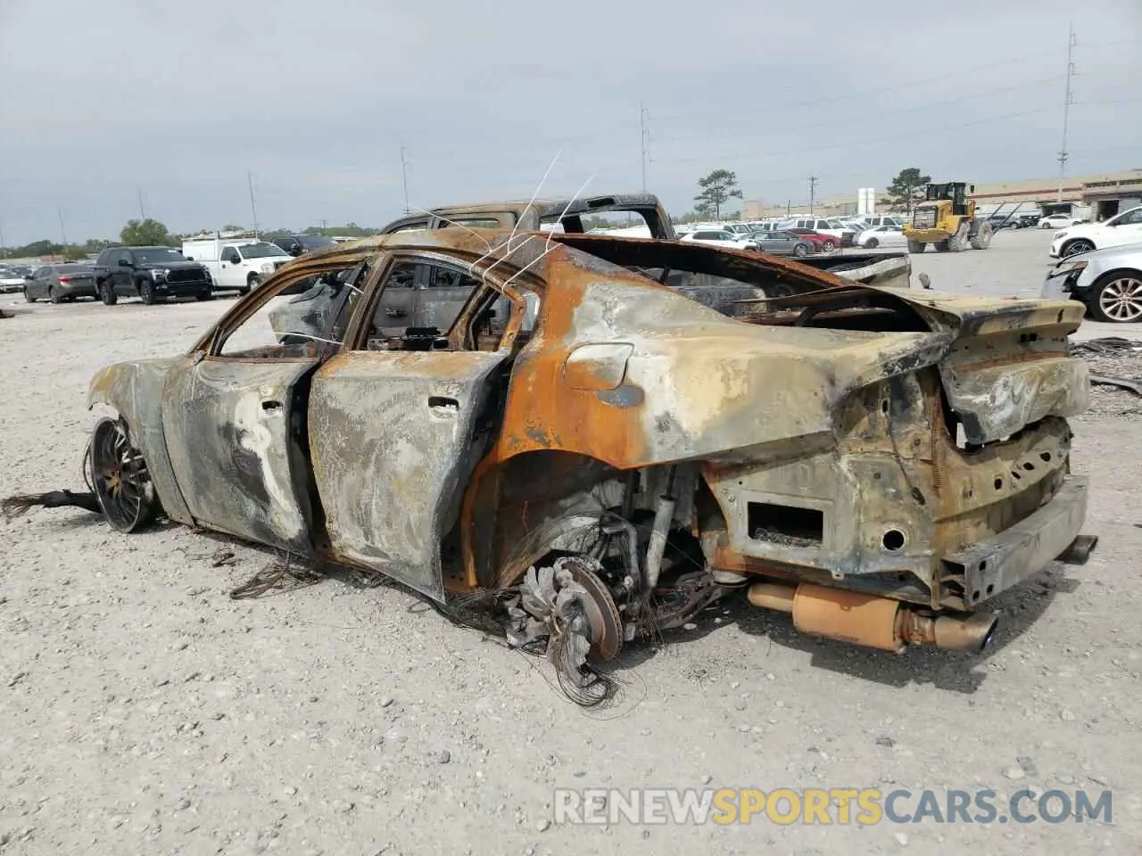 2 Photograph of a damaged car 2C3CDXCT8NH138697 DODGE CHARGER 2022