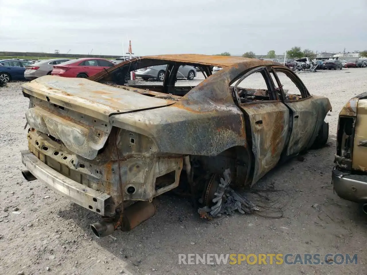 3 Photograph of a damaged car 2C3CDXCT8NH138697 DODGE CHARGER 2022