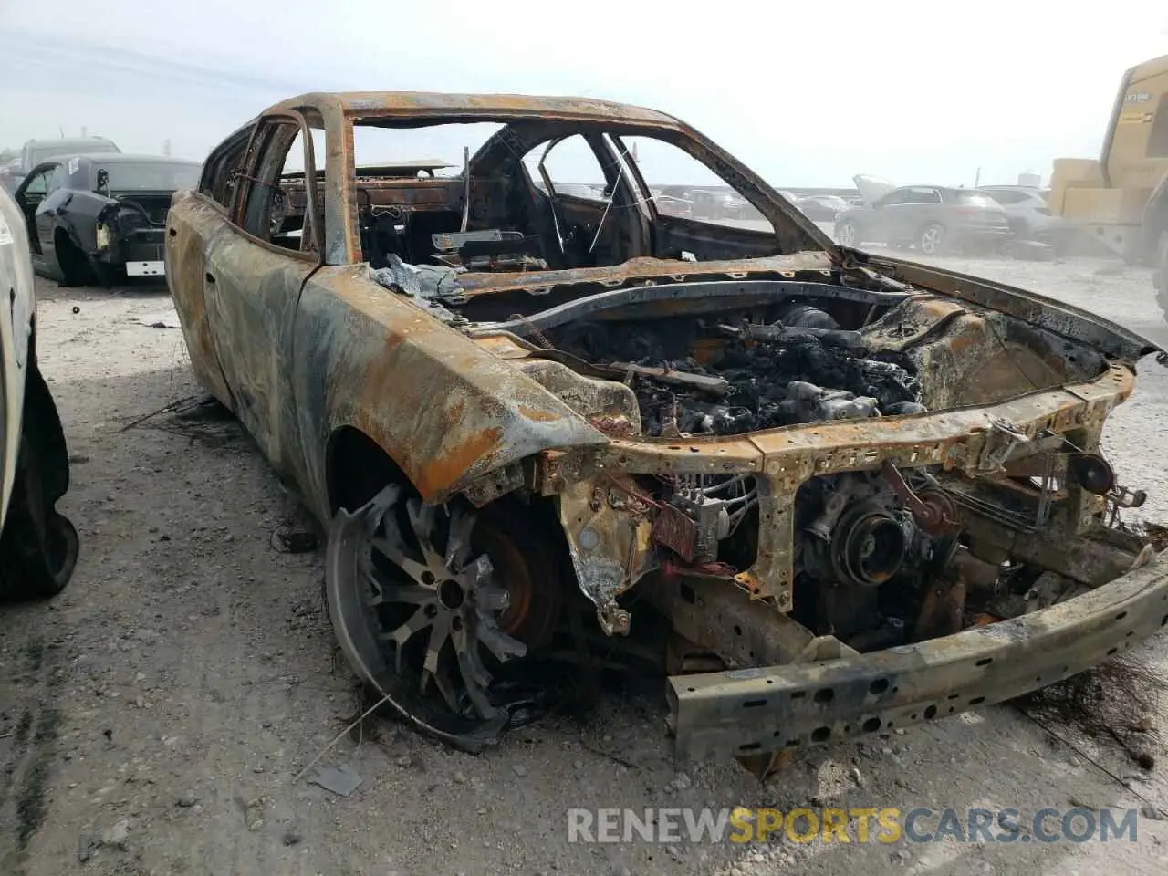 4 Photograph of a damaged car 2C3CDXCT8NH138697 DODGE CHARGER 2022