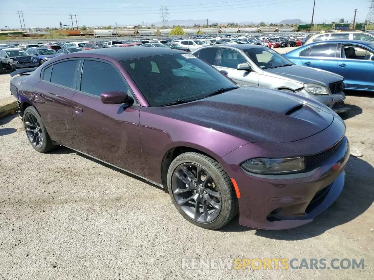 4 Photograph of a damaged car 2C3CDXCT8NH145844 DODGE CHARGER 2022