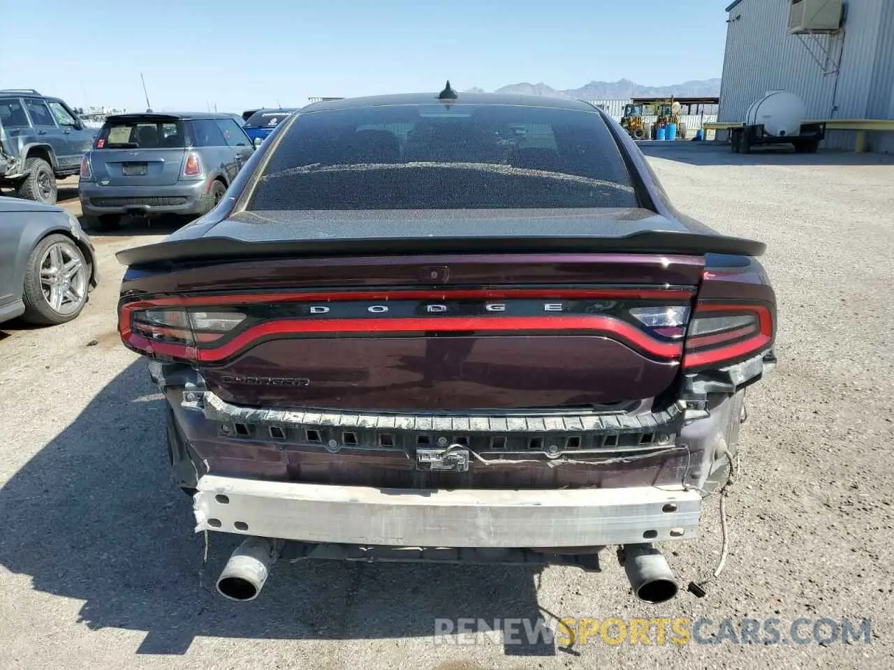 6 Photograph of a damaged car 2C3CDXCT8NH145844 DODGE CHARGER 2022