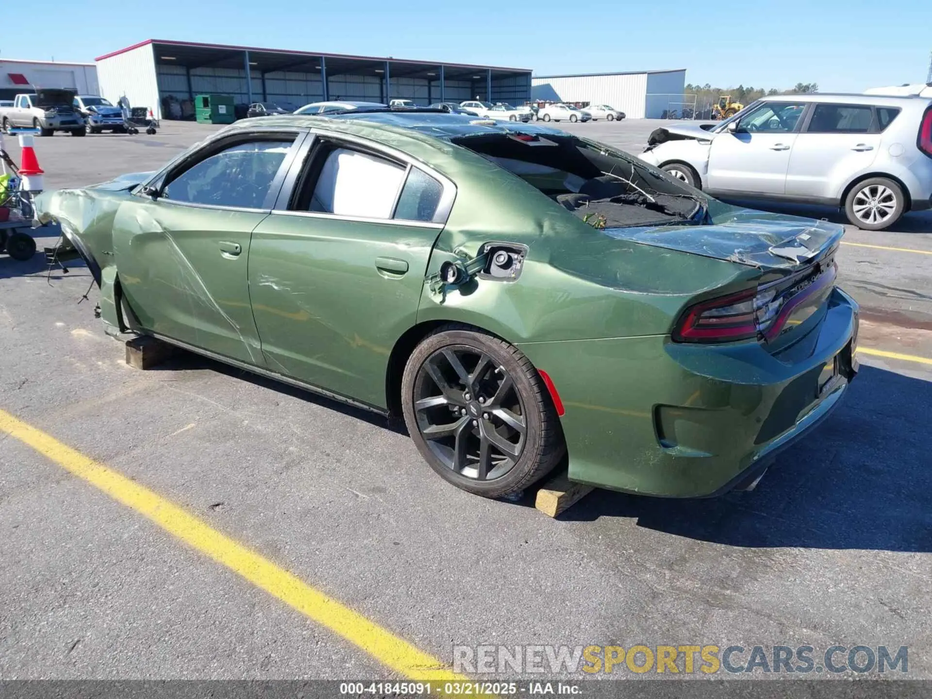 3 Фотография поврежденного автомобиля 2C3CDXCT9NH114490 DODGE CHARGER 2022