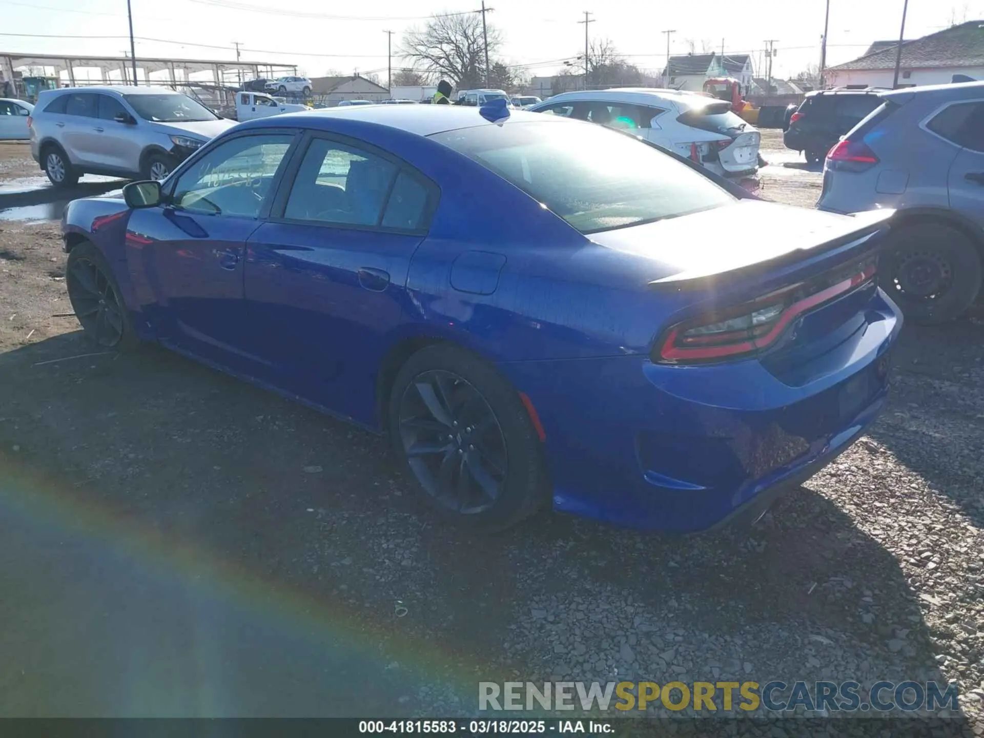 3 Photograph of a damaged car 2C3CDXCT9NH231938 DODGE CHARGER 2022