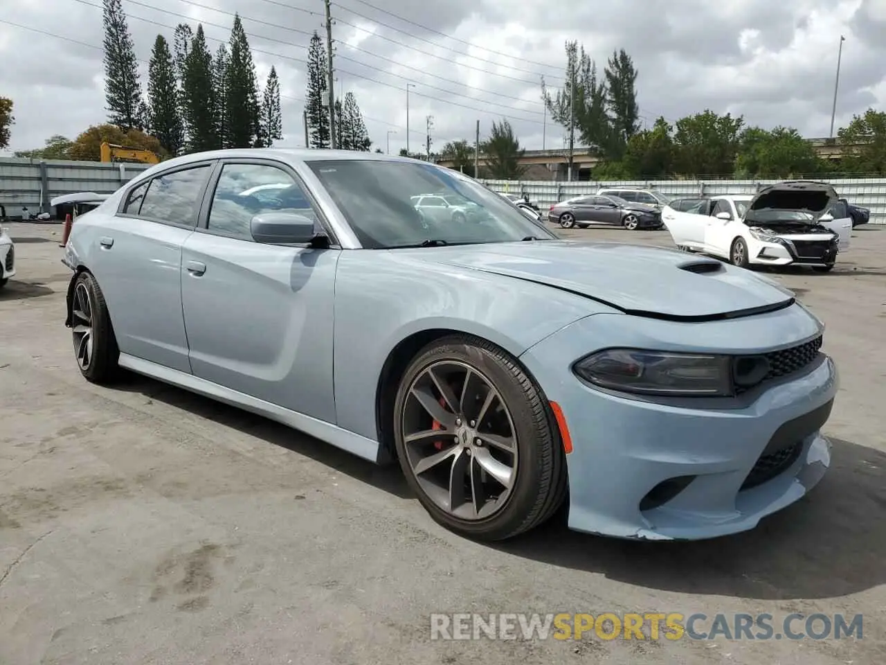 4 Photograph of a damaged car 2C3CDXCTXNH112277 DODGE CHARGER 2022