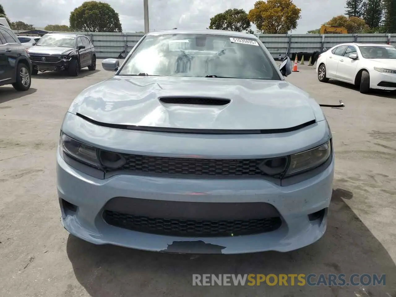 5 Photograph of a damaged car 2C3CDXCTXNH112277 DODGE CHARGER 2022