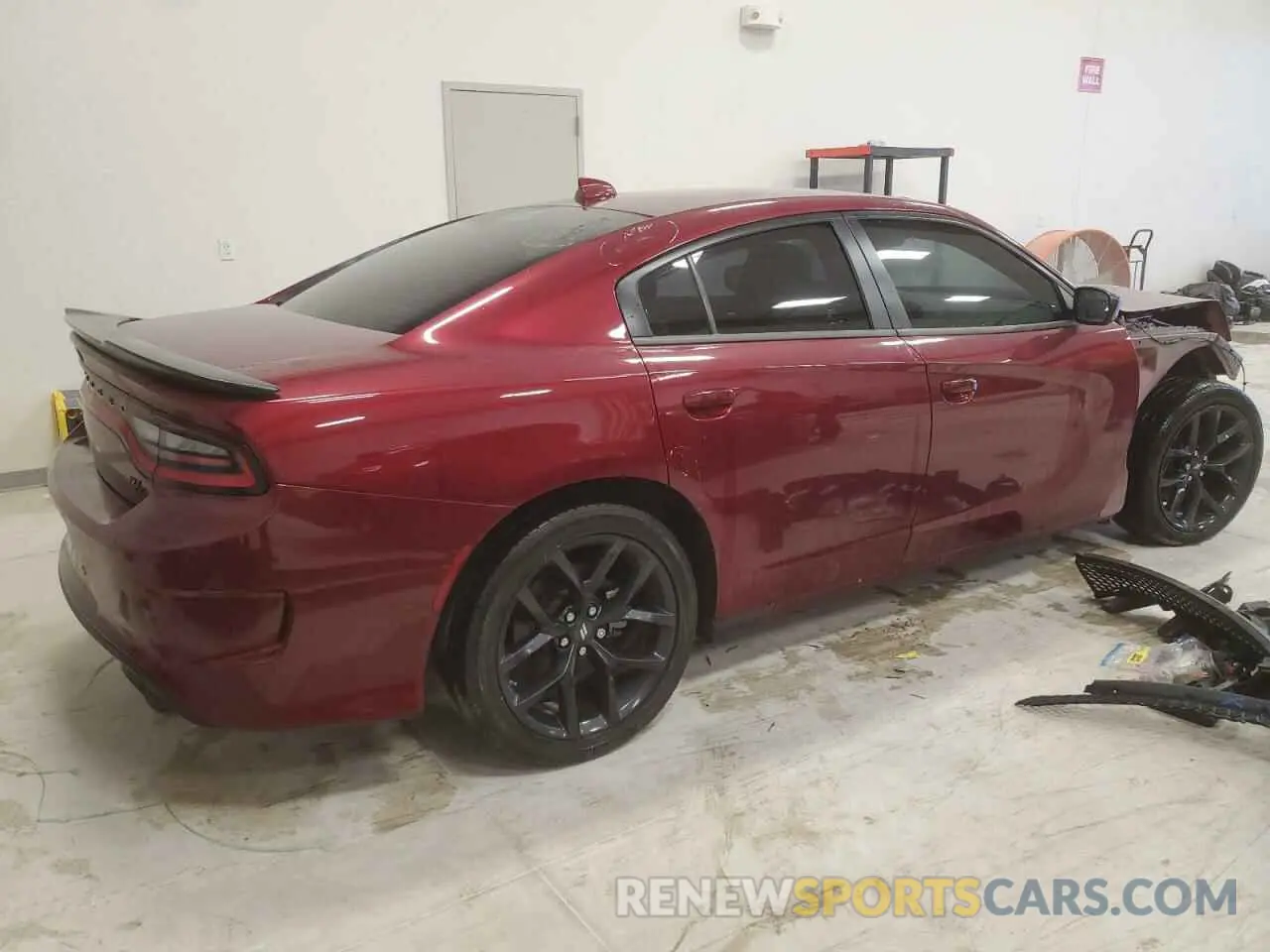 3 Photograph of a damaged car 2C3CDXCTXNH130388 DODGE CHARGER 2022