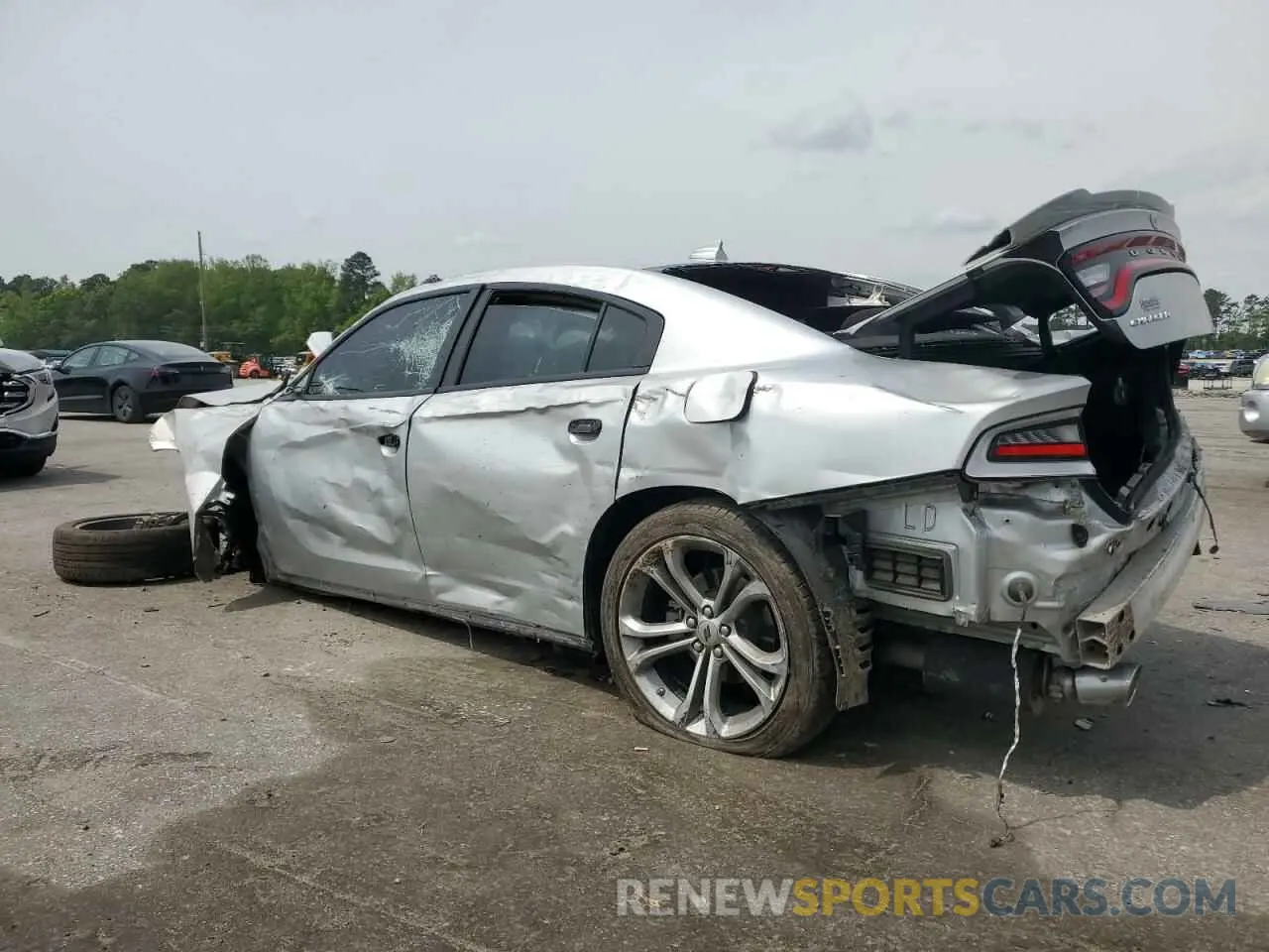 2 Фотография поврежденного автомобиля 2C3CDXCTXNH152553 DODGE CHARGER 2022