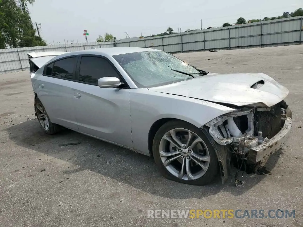 4 Фотография поврежденного автомобиля 2C3CDXCTXNH152553 DODGE CHARGER 2022
