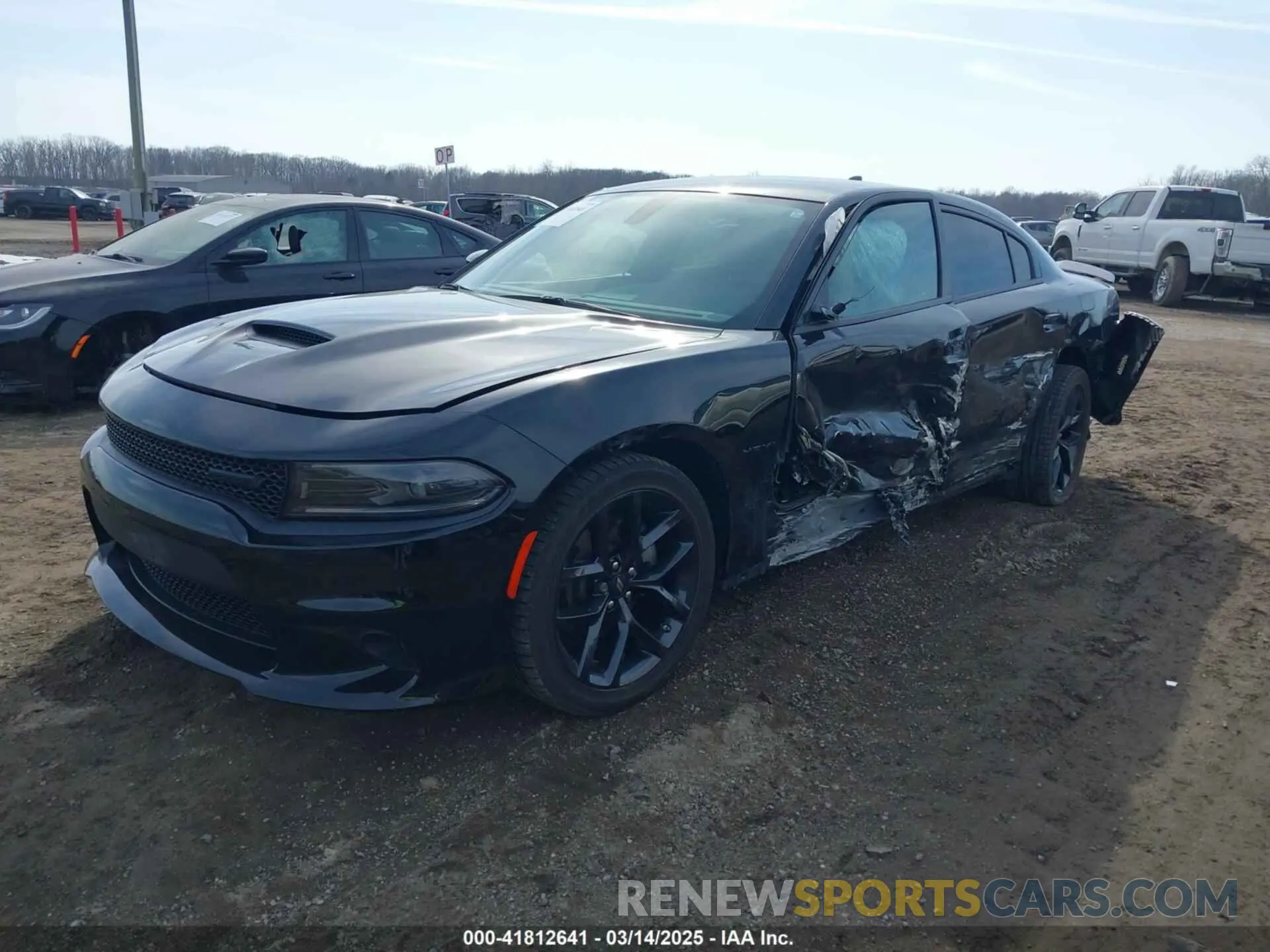 2 Фотография поврежденного автомобиля 2C3CDXCTXNH170292 DODGE CHARGER 2022