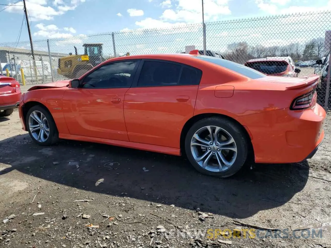 2 Photograph of a damaged car 2C3CDXCTXNH172415 DODGE CHARGER 2022