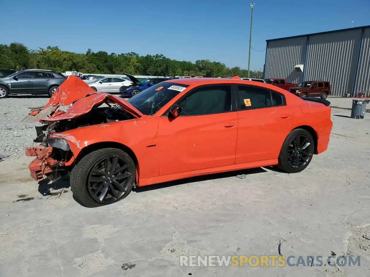 1 Фотография поврежденного автомобиля 2C3CDXCTXNH176240 DODGE CHARGER 2022