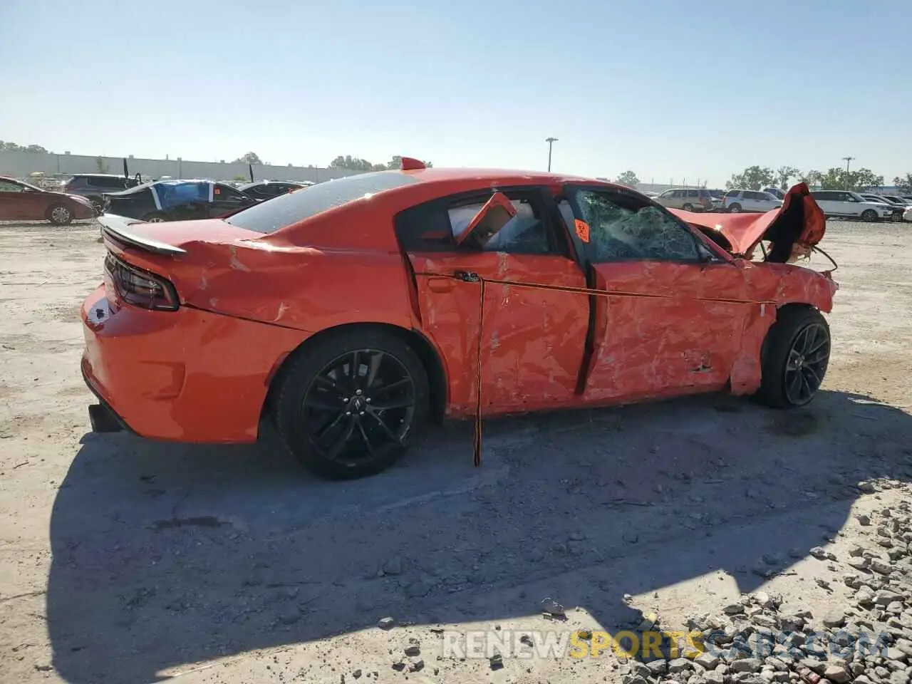 3 Фотография поврежденного автомобиля 2C3CDXCTXNH176240 DODGE CHARGER 2022