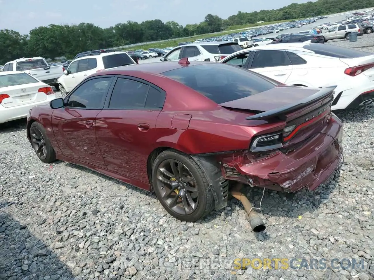2 Фотография поврежденного автомобиля 2C3CDXGJ0NH259619 DODGE CHARGER 2022