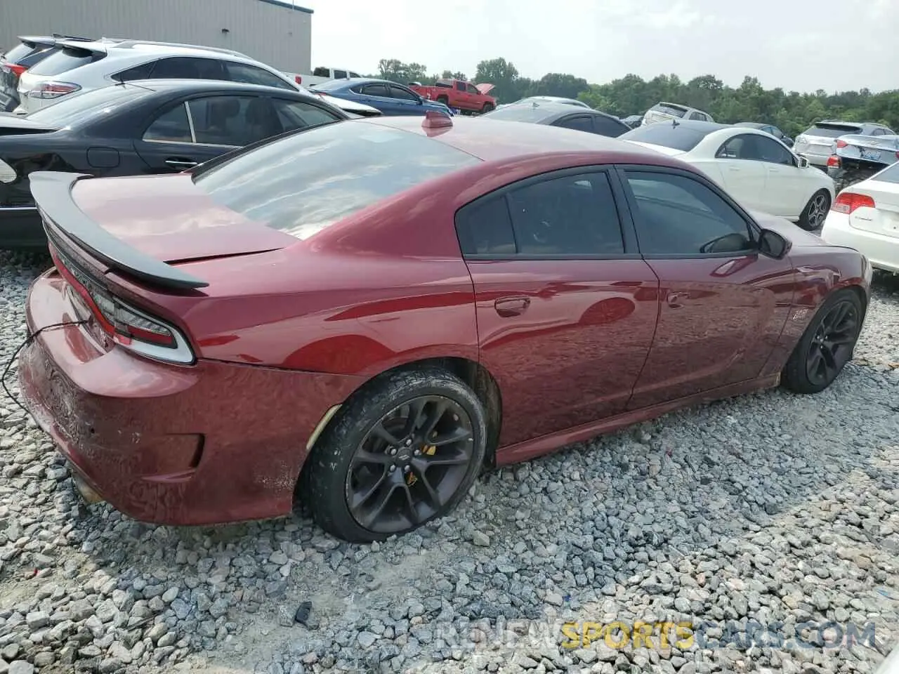 3 Фотография поврежденного автомобиля 2C3CDXGJ0NH259619 DODGE CHARGER 2022