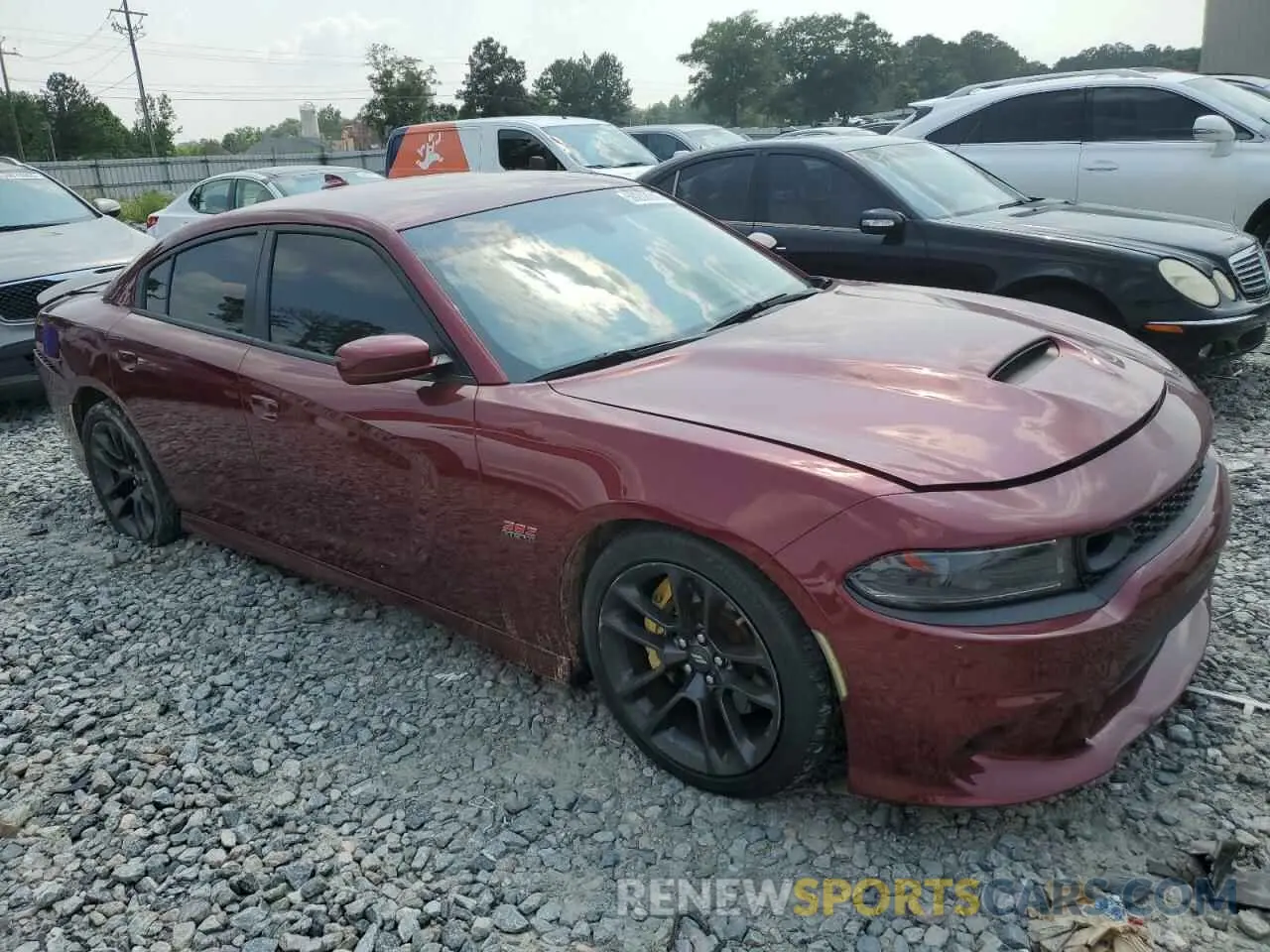 4 Фотография поврежденного автомобиля 2C3CDXGJ0NH259619 DODGE CHARGER 2022