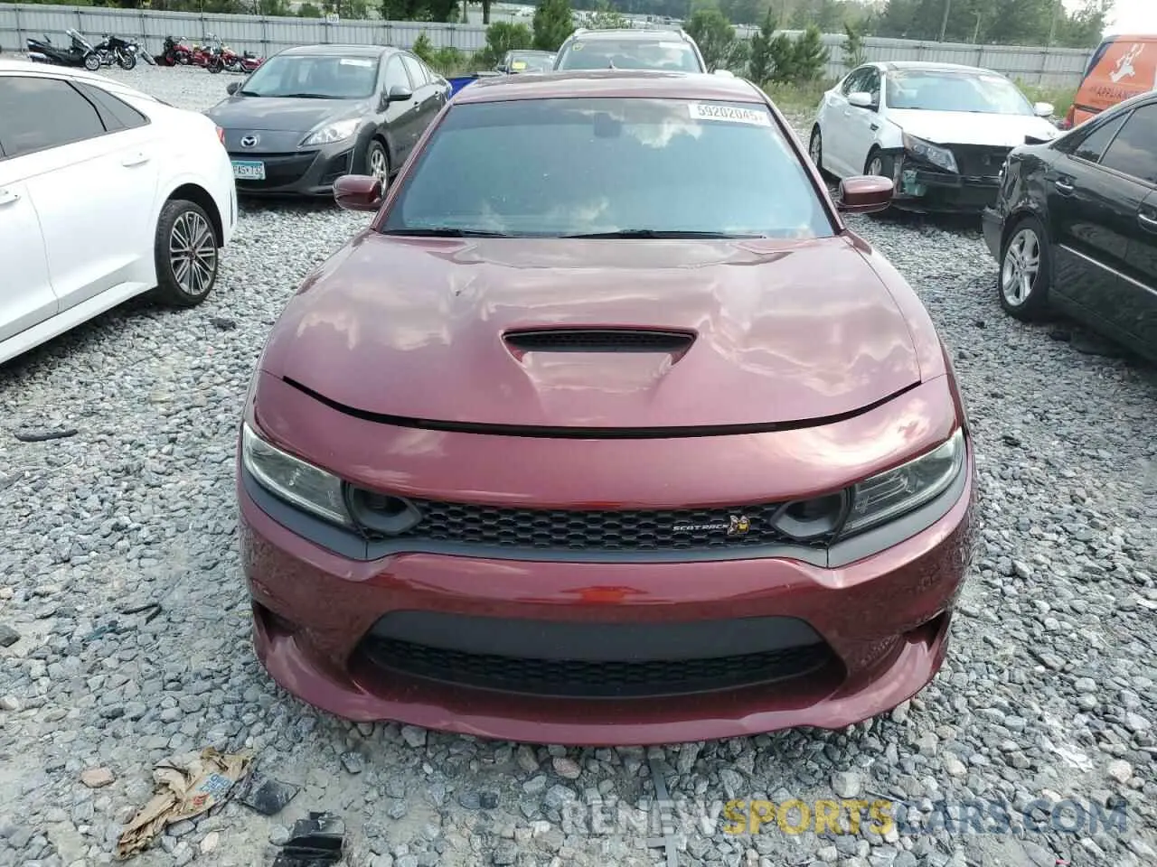 5 Фотография поврежденного автомобиля 2C3CDXGJ0NH259619 DODGE CHARGER 2022