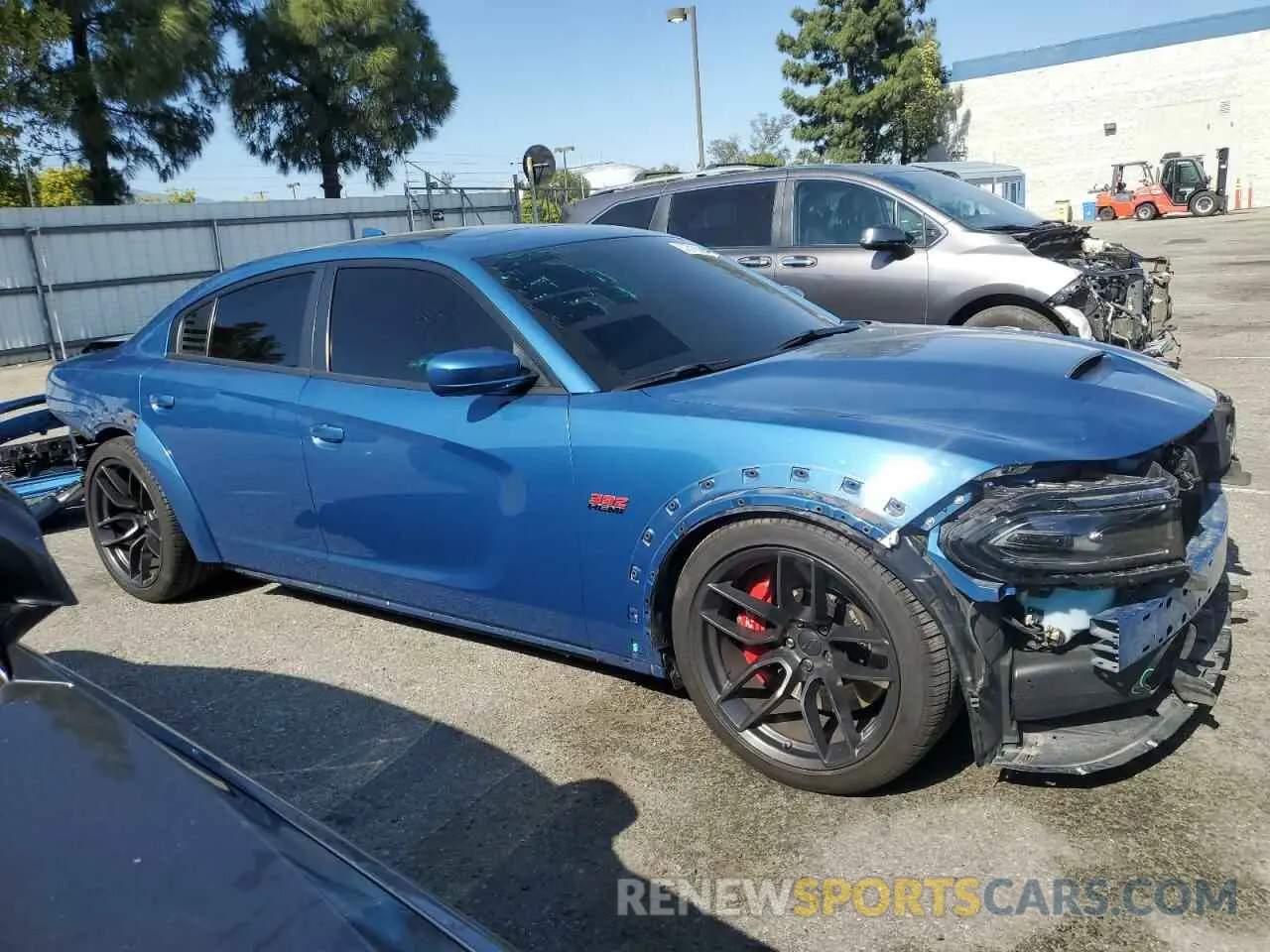 4 Фотография поврежденного автомобиля 2C3CDXGJ1NH102472 DODGE CHARGER 2022