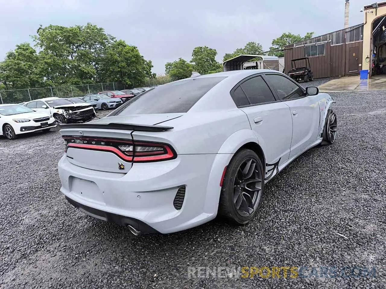 4 Photograph of a damaged car 2C3CDXGJ1NH189242 DODGE CHARGER 2022