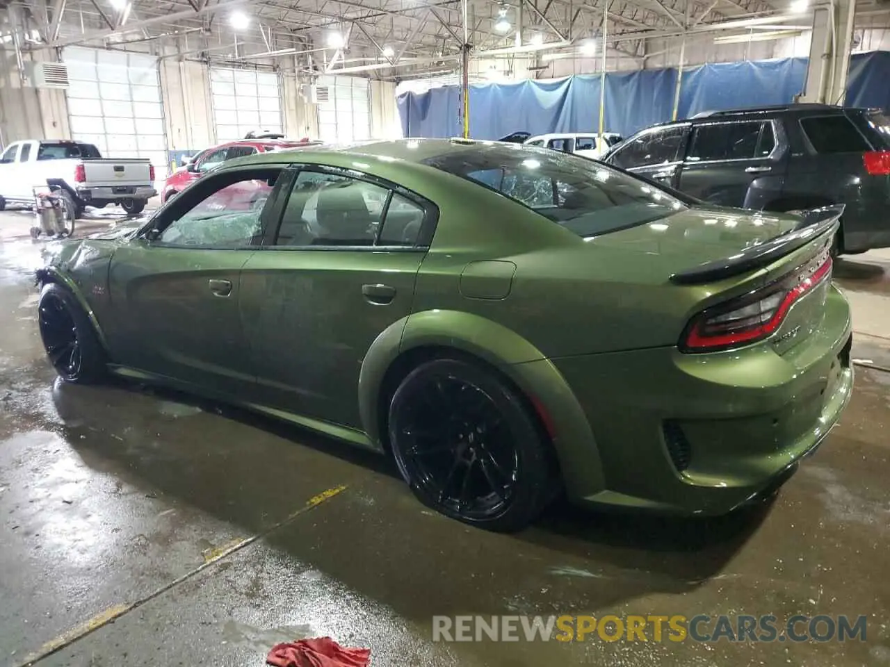 2 Photograph of a damaged car 2C3CDXGJ1NH190052 DODGE CHARGER 2022