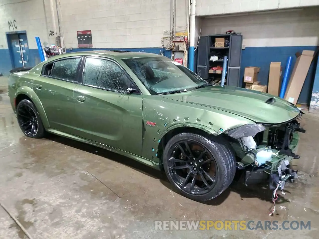4 Photograph of a damaged car 2C3CDXGJ1NH190052 DODGE CHARGER 2022