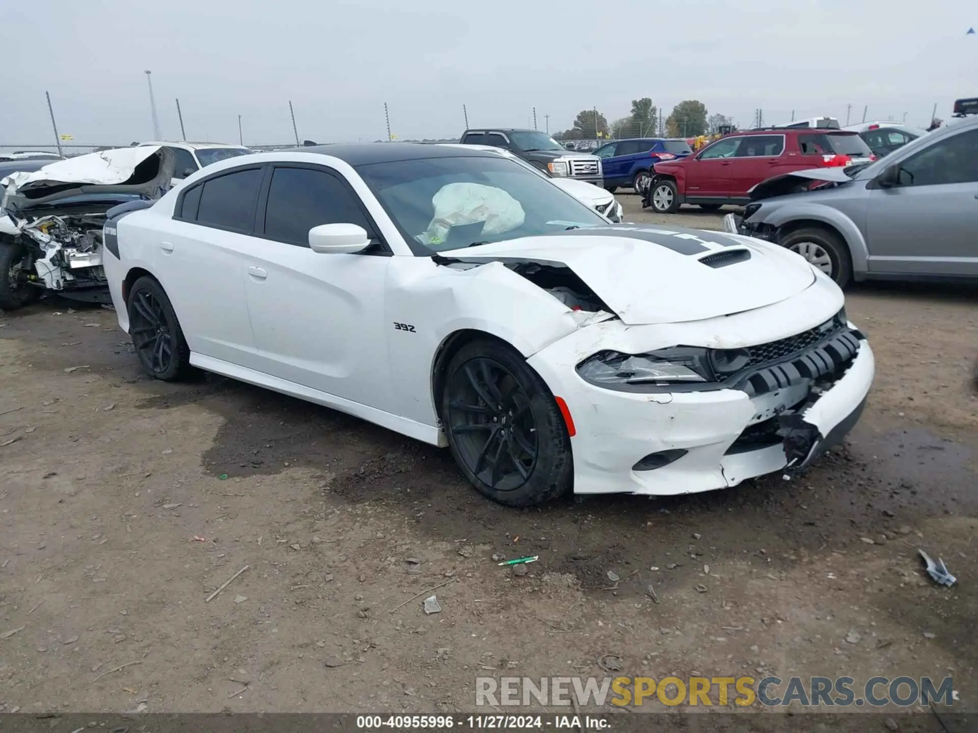 1 Photograph of a damaged car 2C3CDXGJ1NH253313 DODGE CHARGER 2022