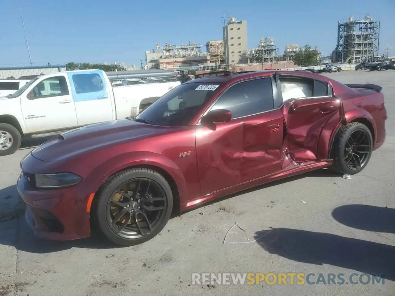 2 Photograph of a damaged car 2C3CDXGJ2NH159487 DODGE CHARGER 2022