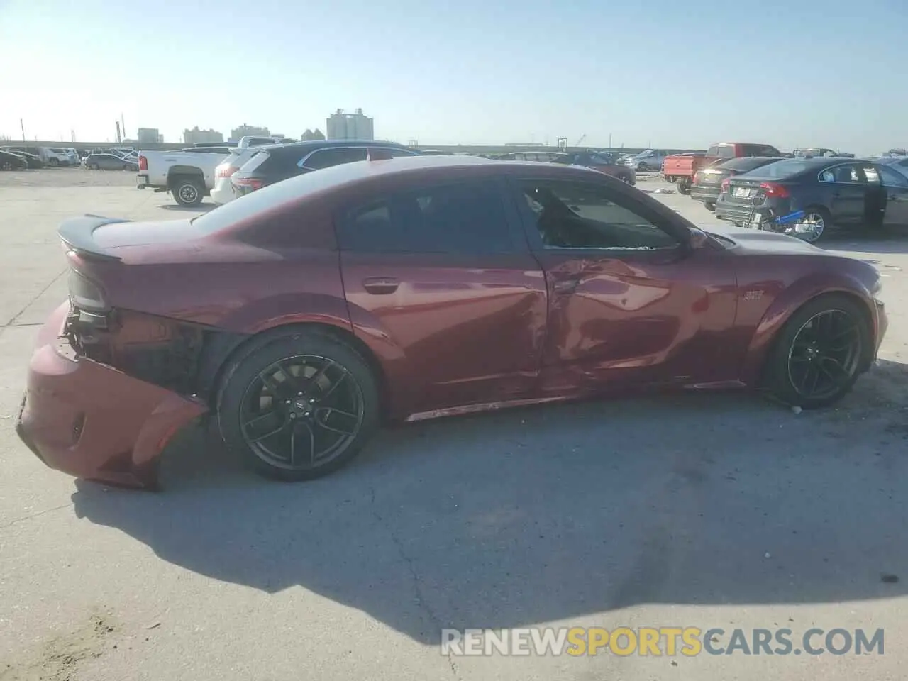 3 Photograph of a damaged car 2C3CDXGJ2NH159487 DODGE CHARGER 2022