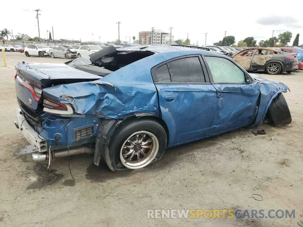3 Фотография поврежденного автомобиля 2C3CDXGJ3NH191414 DODGE CHARGER 2022