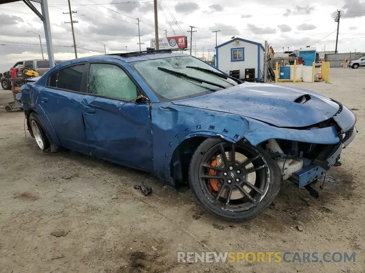 4 Фотография поврежденного автомобиля 2C3CDXGJ3NH191414 DODGE CHARGER 2022