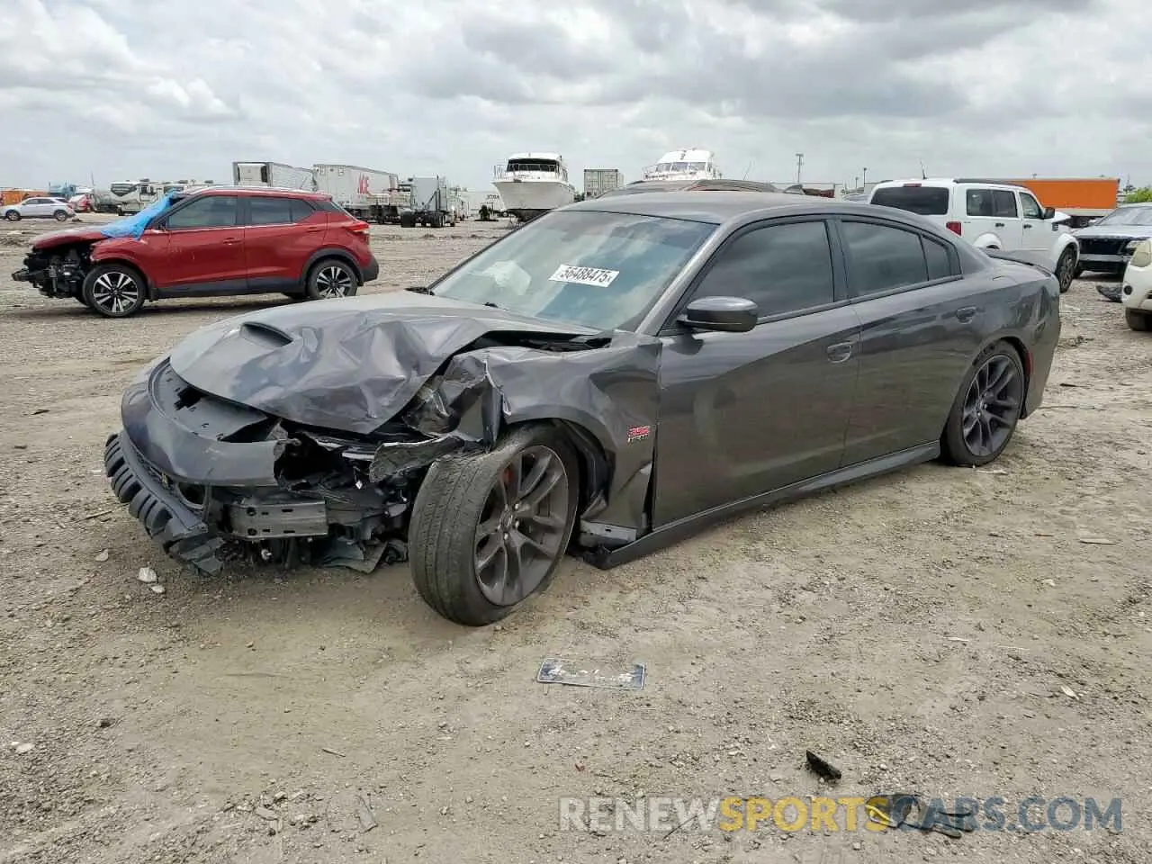 1 Фотография поврежденного автомобиля 2C3CDXGJ4NH206227 DODGE CHARGER 2022
