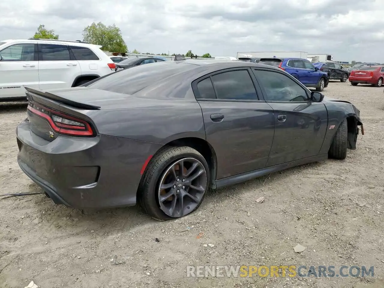 3 Фотография поврежденного автомобиля 2C3CDXGJ4NH206227 DODGE CHARGER 2022