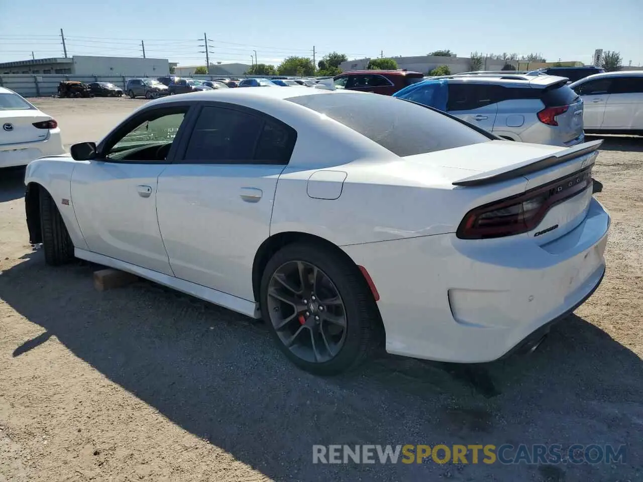 2 Фотография поврежденного автомобиля 2C3CDXGJ6NH220596 DODGE CHARGER 2022