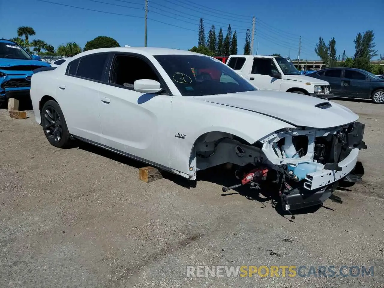4 Фотография поврежденного автомобиля 2C3CDXGJ6NH220596 DODGE CHARGER 2022