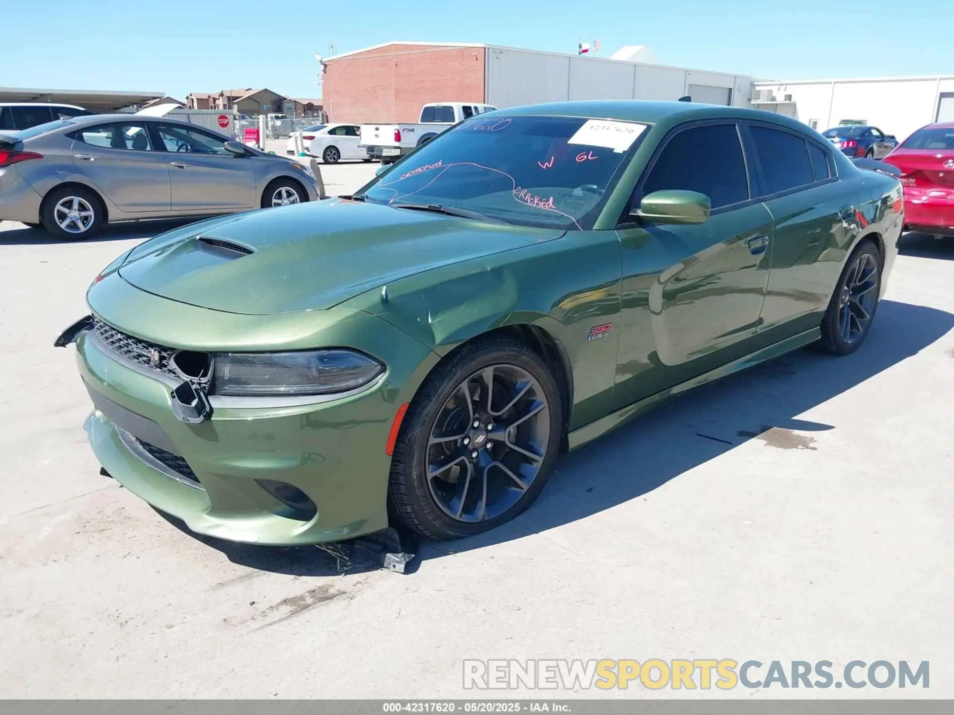 2 Photograph of a damaged car 2C3CDXGJ6NH257549 DODGE CHARGER 2022