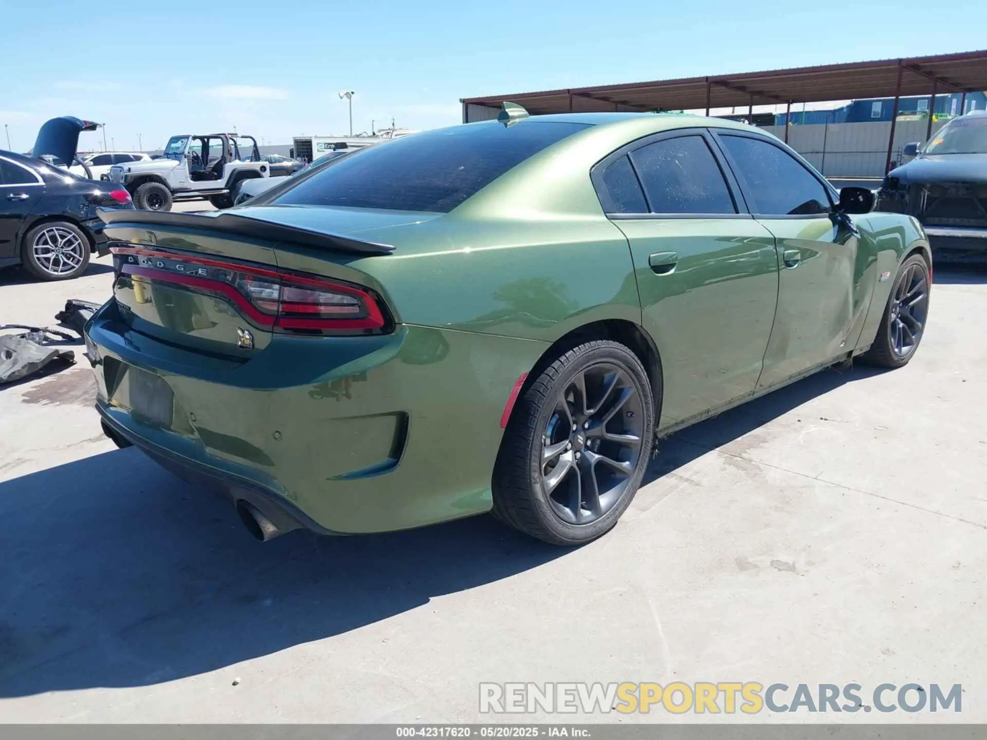 4 Photograph of a damaged car 2C3CDXGJ6NH257549 DODGE CHARGER 2022