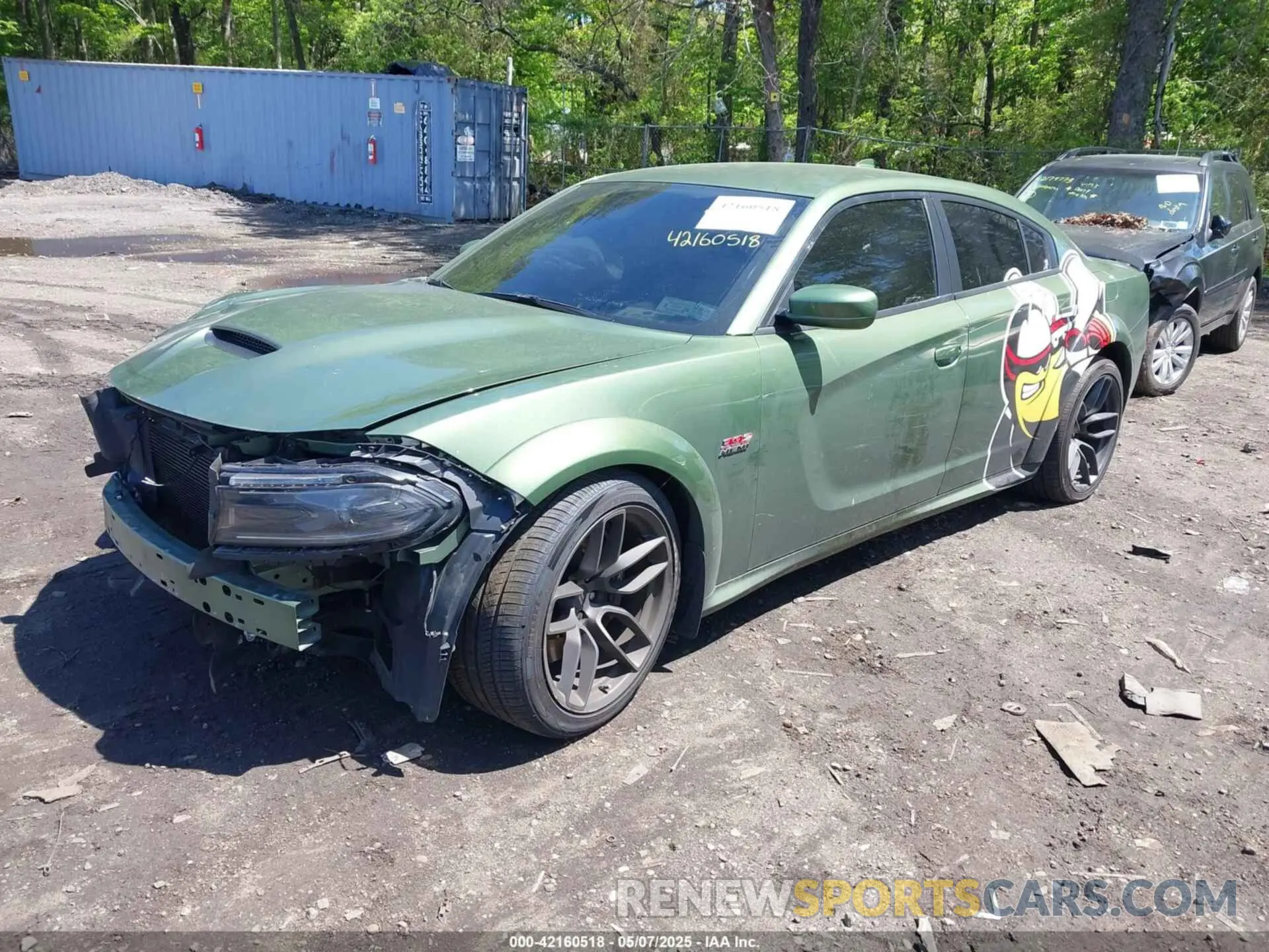 2 Photograph of a damaged car 2C3CDXGJ7NH229632 DODGE CHARGER 2022
