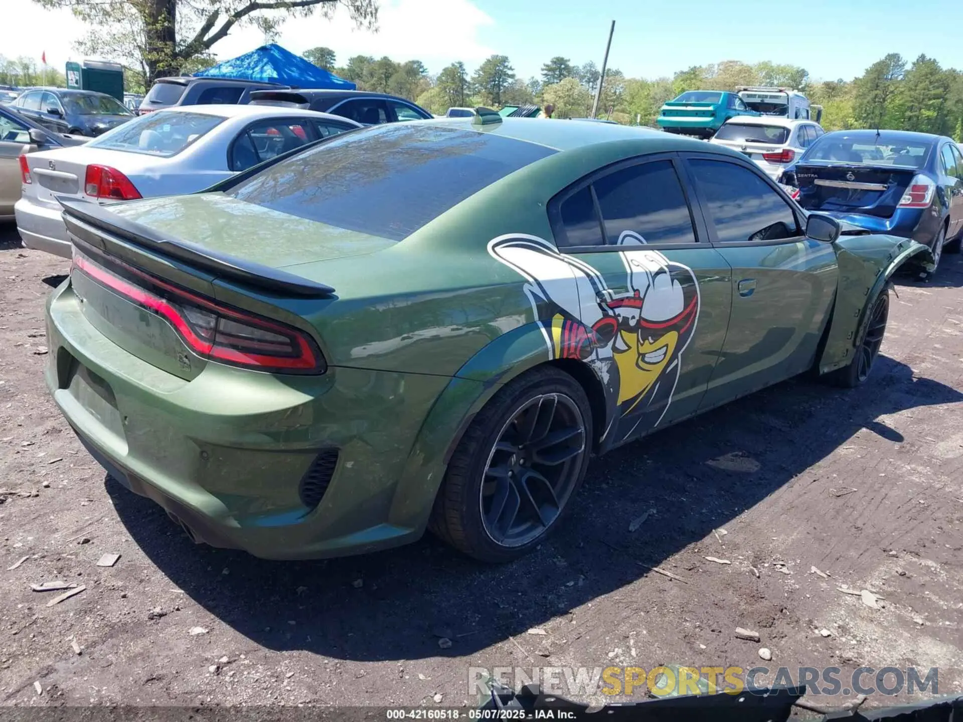 4 Photograph of a damaged car 2C3CDXGJ7NH229632 DODGE CHARGER 2022