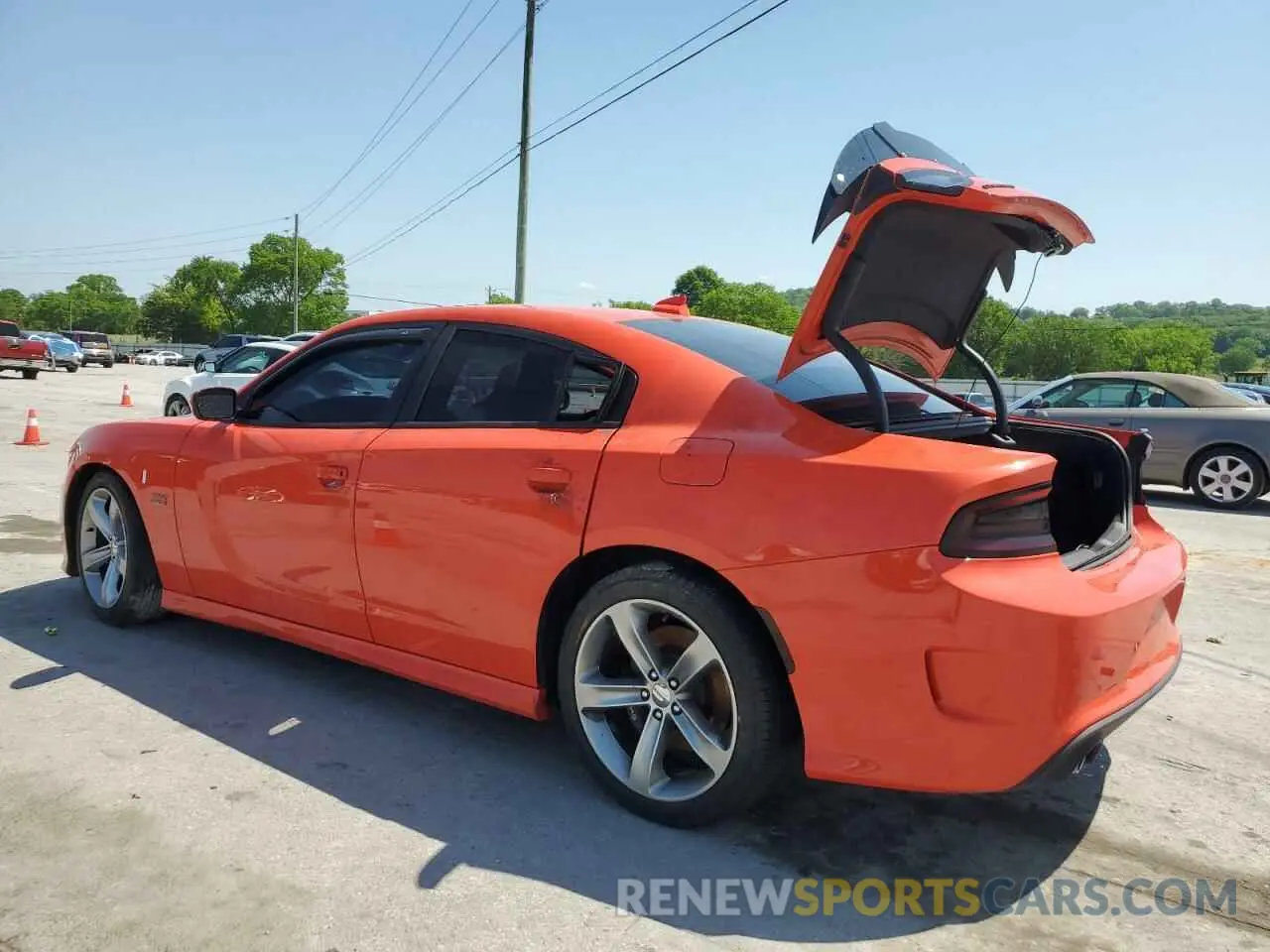 2 Photograph of a damaged car 2C3CDXGJ7NH257043 DODGE CHARGER 2022