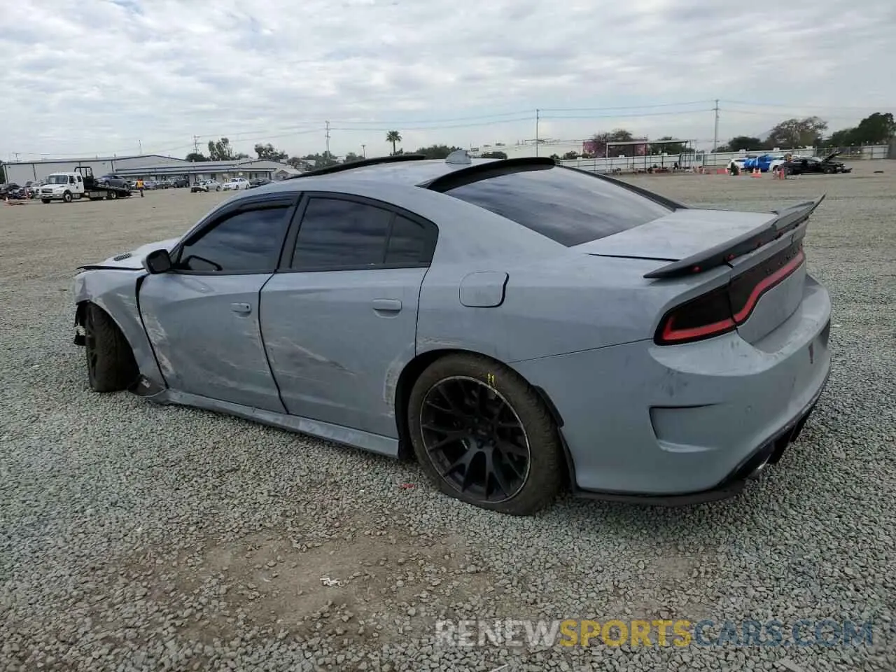 2 Фотография поврежденного автомобиля 2C3CDXGJ8NH181395 DODGE CHARGER 2022