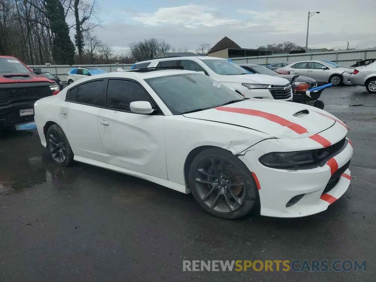 4 Фотография поврежденного автомобиля 2C3CDXGJ8NH260095 DODGE CHARGER 2022