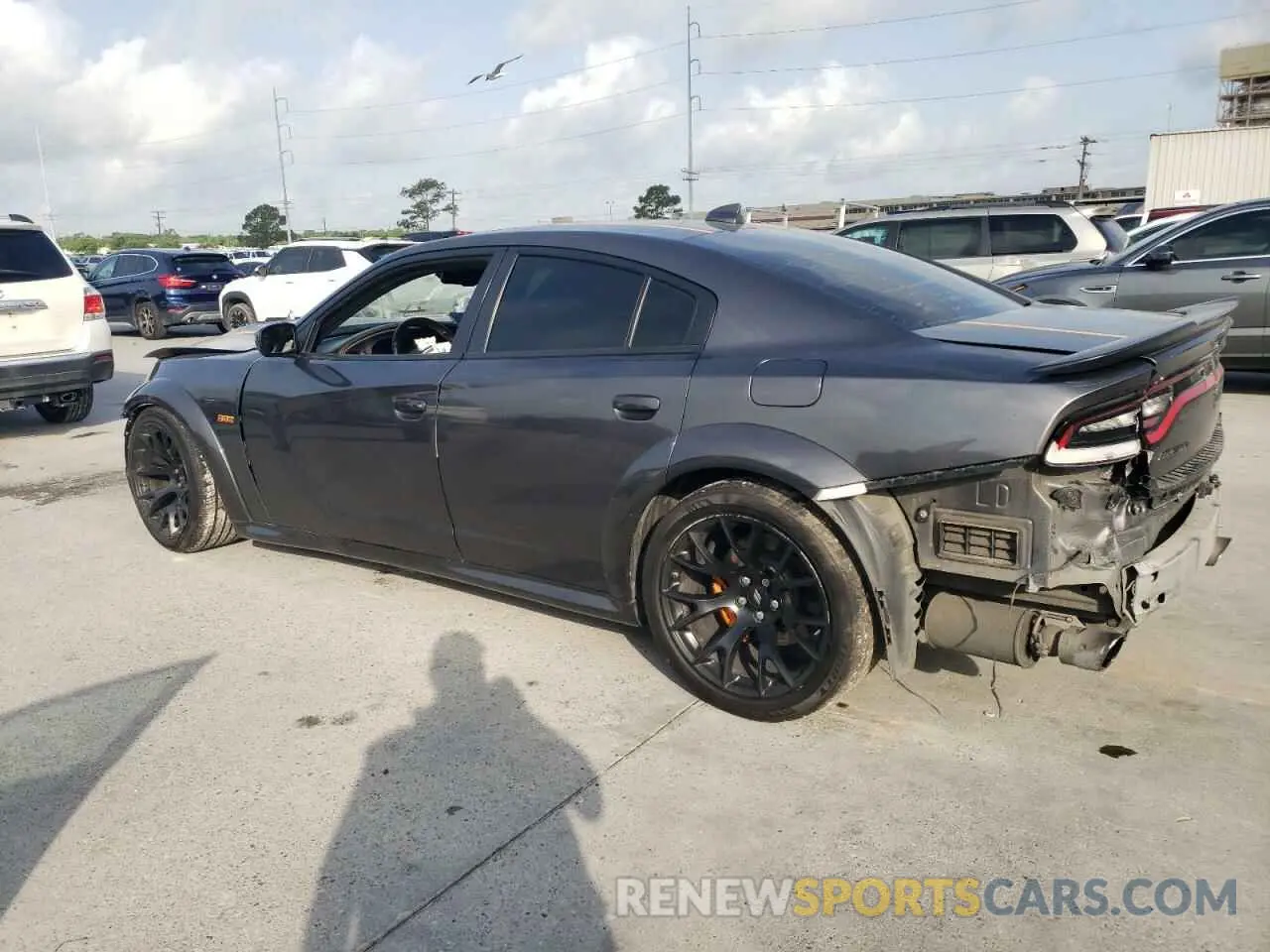 2 Фотография поврежденного автомобиля 2C3CDXGJ9NH102557 DODGE CHARGER 2022