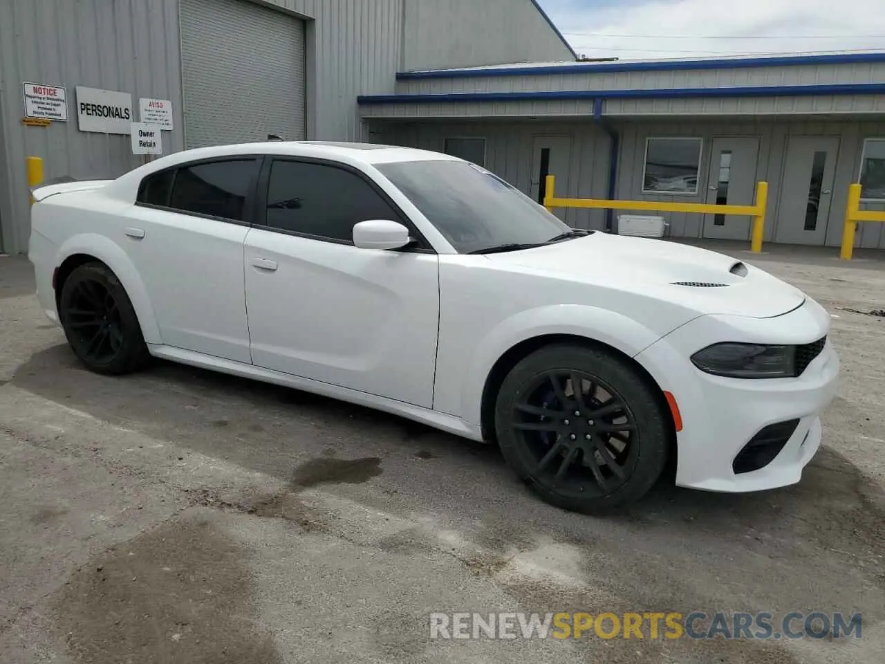 4 Photograph of a damaged car 2C3CDXGJXNH155171 DODGE CHARGER 2022