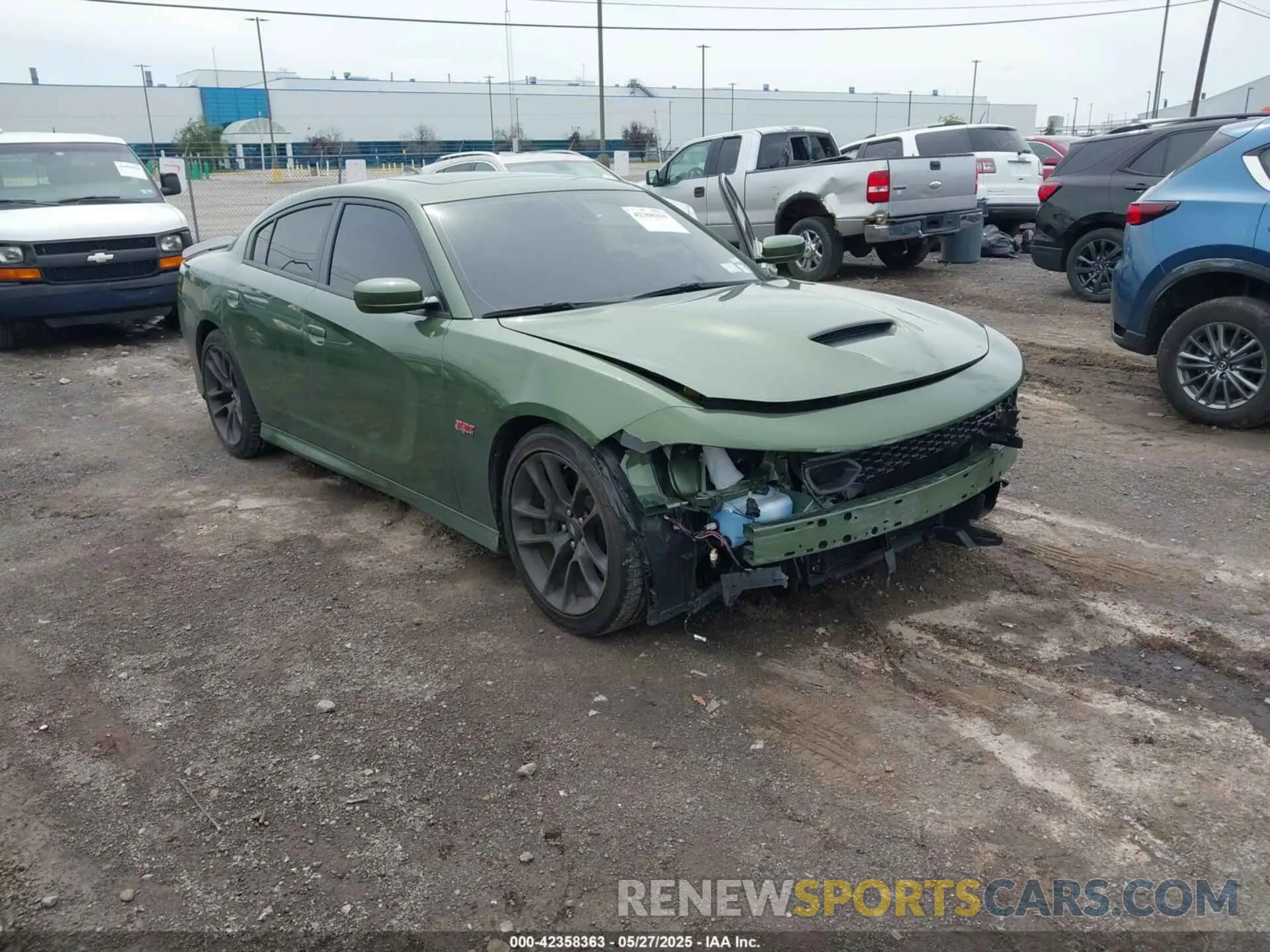 1 Photograph of a damaged car 2C3CDXGJXNH225056 DODGE CHARGER 2022