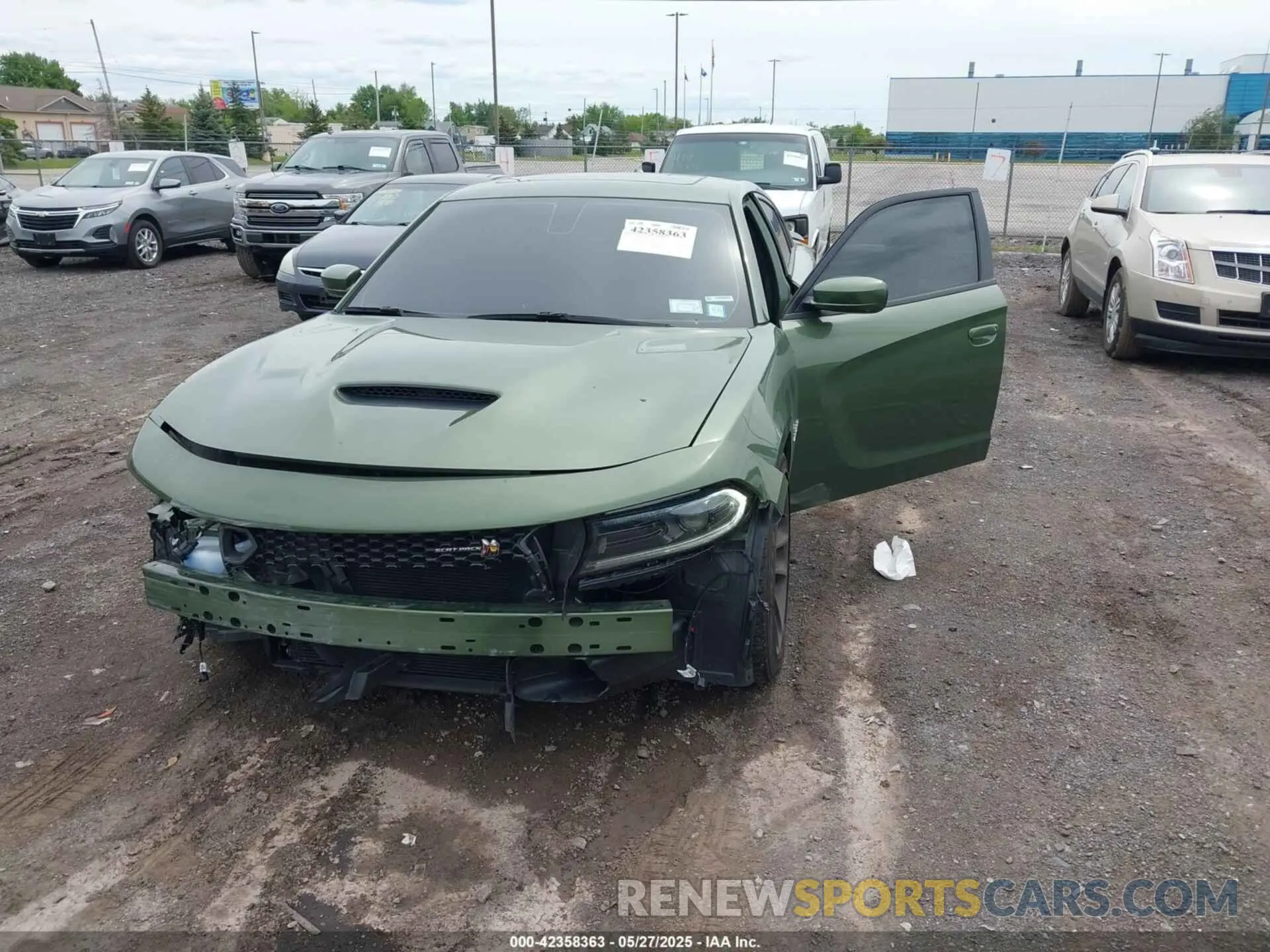 2 Photograph of a damaged car 2C3CDXGJXNH225056 DODGE CHARGER 2022