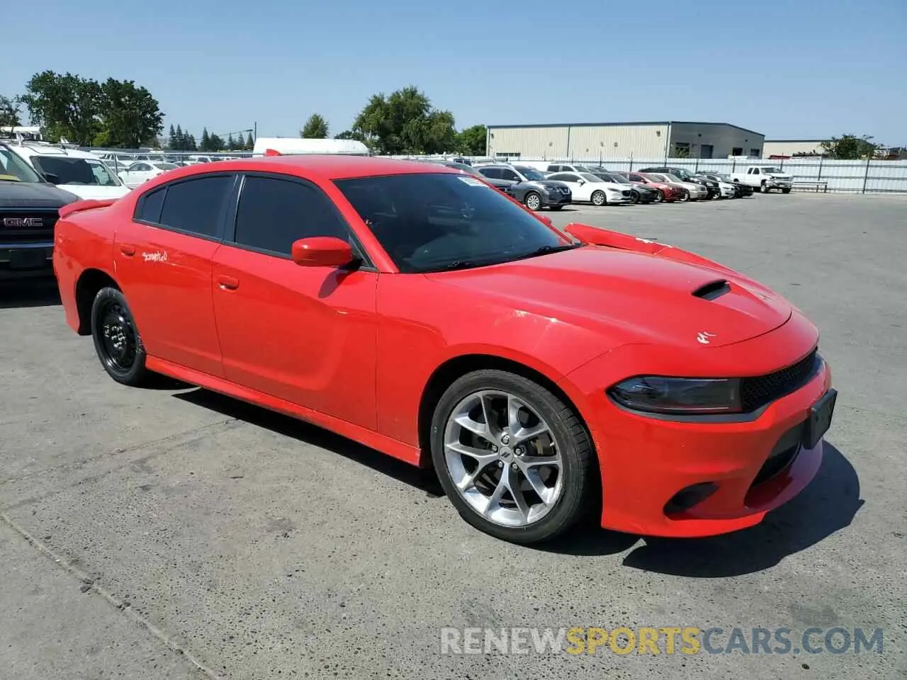 4 Photograph of a damaged car 2C3CDXHG0NH110999 DODGE CHARGER 2022